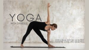 Yoga with Danielle poster