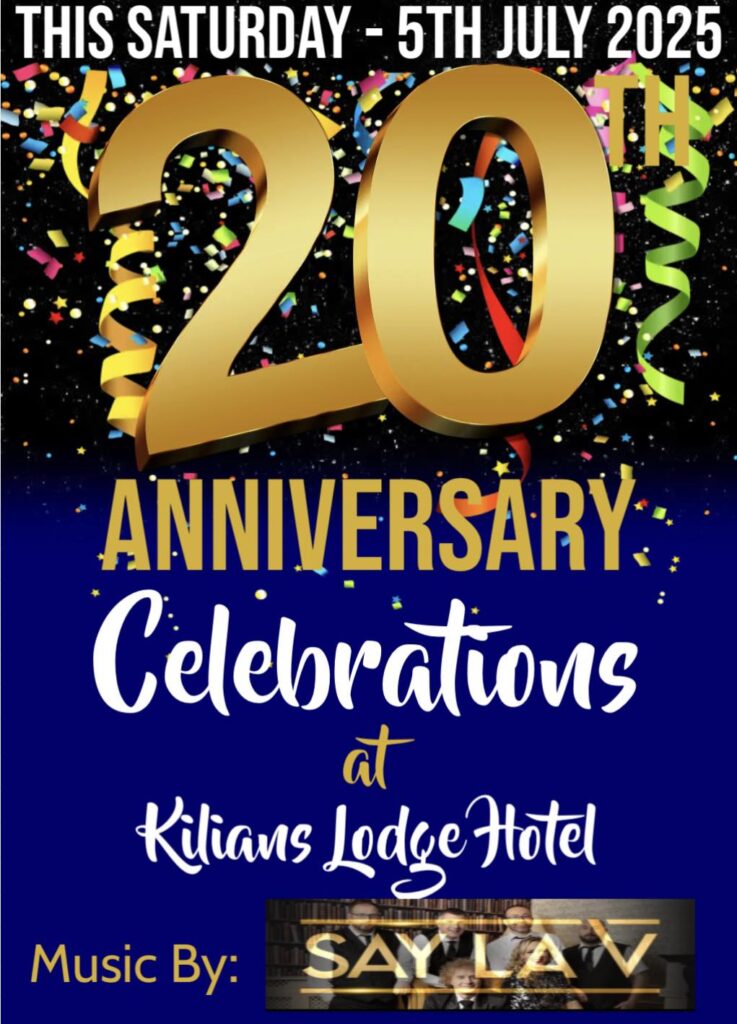 Kilians Lodge 20th Anniversary Celebrations